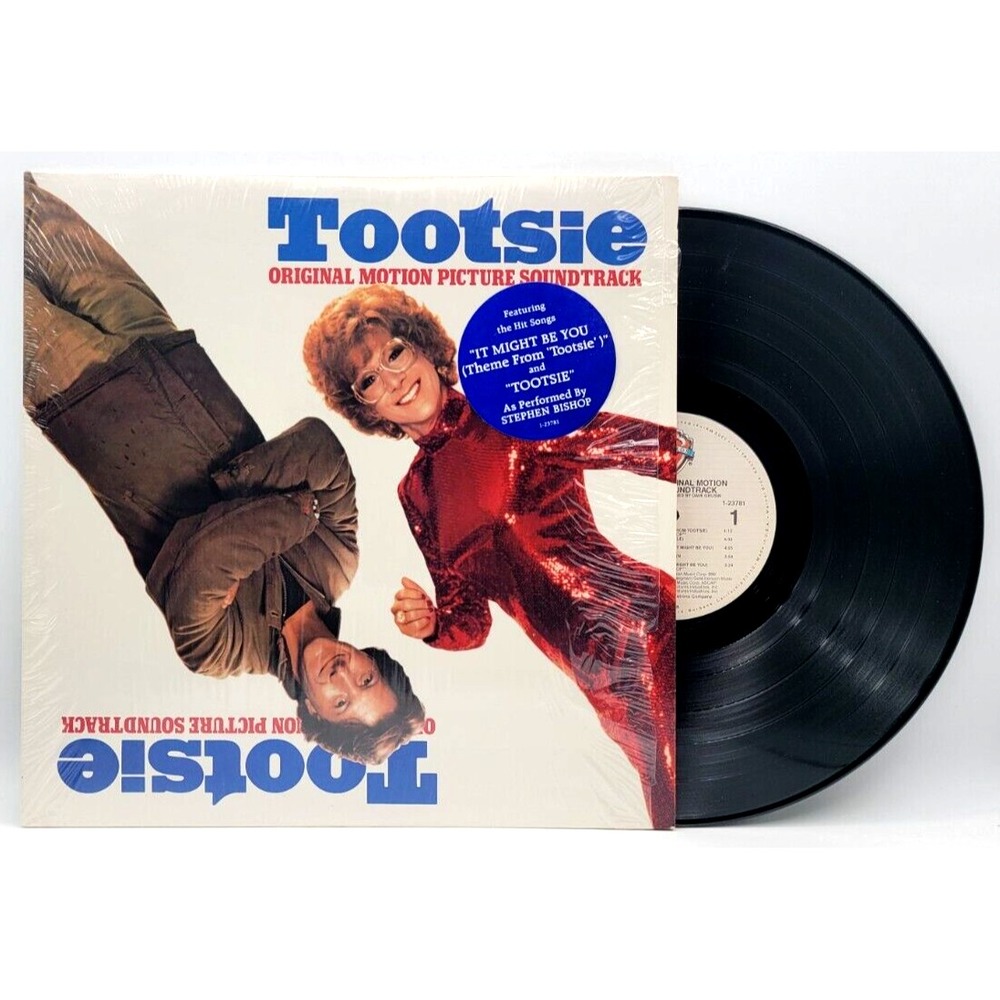 VARIOUS ARTISTS - TOOTSIE ORIGINAL MOVIE SOUNDTRACK - LP SHRINK HYPE STICKER